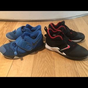 Two Pairs Boys/Girls Nike Sneakers Size 2